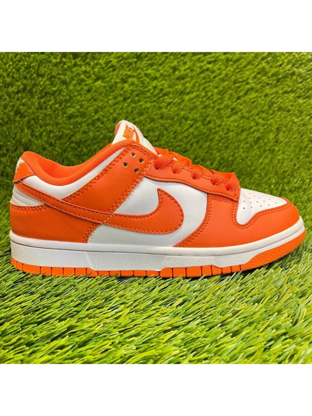 Nike Dunk Low SP Syracuse Womens Size 6 Orange White Athletic Shoes Sneakers